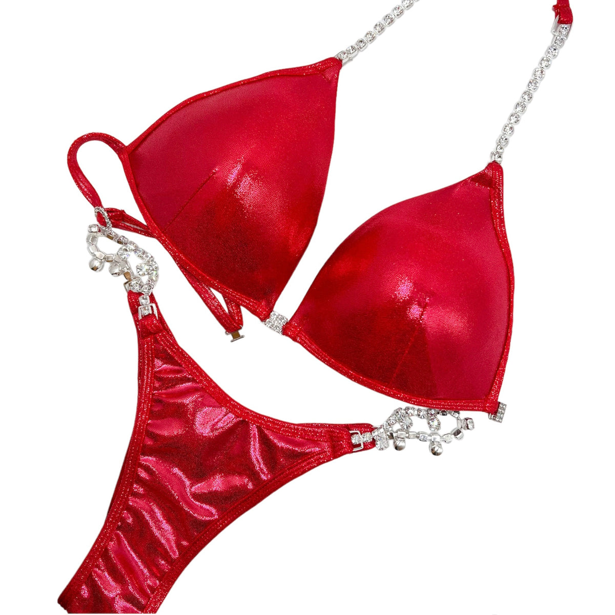 Quick Ship Raspberry Red Bikini Accentuate Bikinis