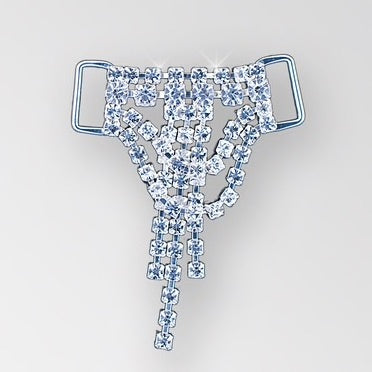 Intense Drape Middle Cup Connector - Accentuate Competition Bikinis